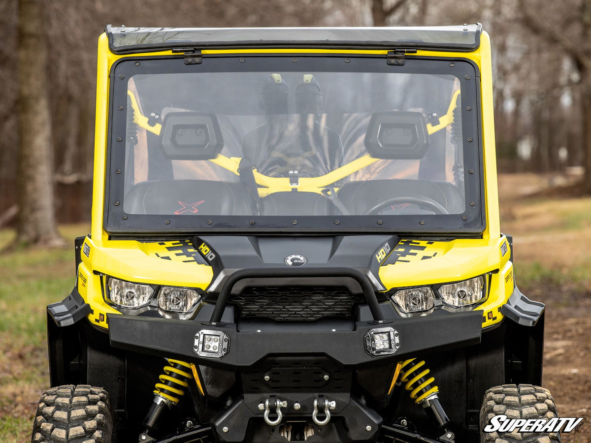 SuperATV HD8 MaxDrive Power Flip Windshield for Can-Am Defender - image 4