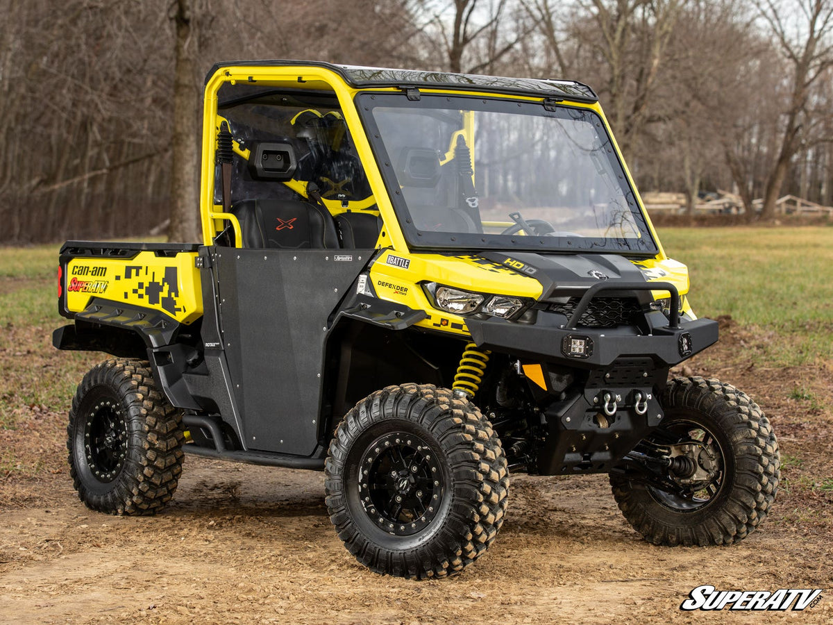 SuperATV HD5 MaxDrive Power Flip Windshield for Can-Am Defender - image 5