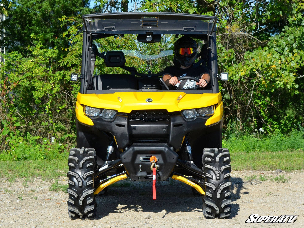 SuperATV HD7 Flip Windshield for Can-Am Defender - image 2