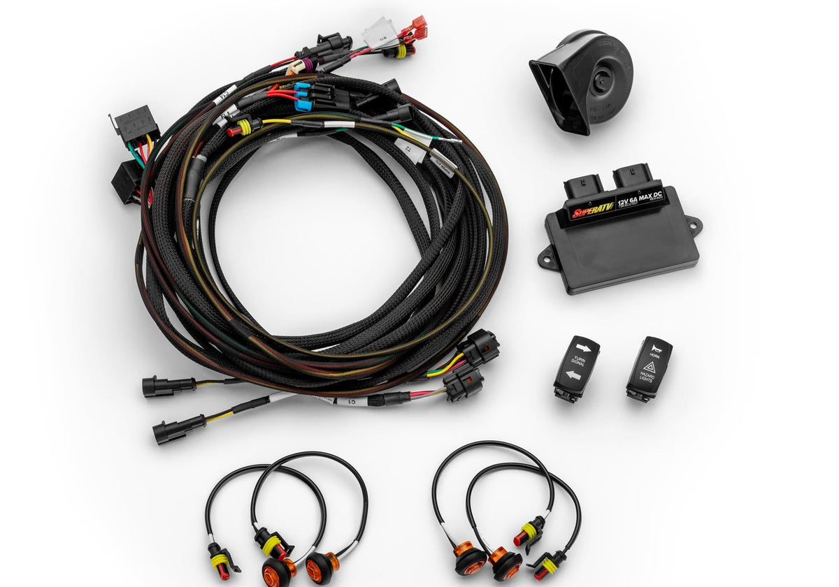 SuperATV Deluxe Self-Canceling Turn Signal Kit for Can-Am Maverick R - image 7