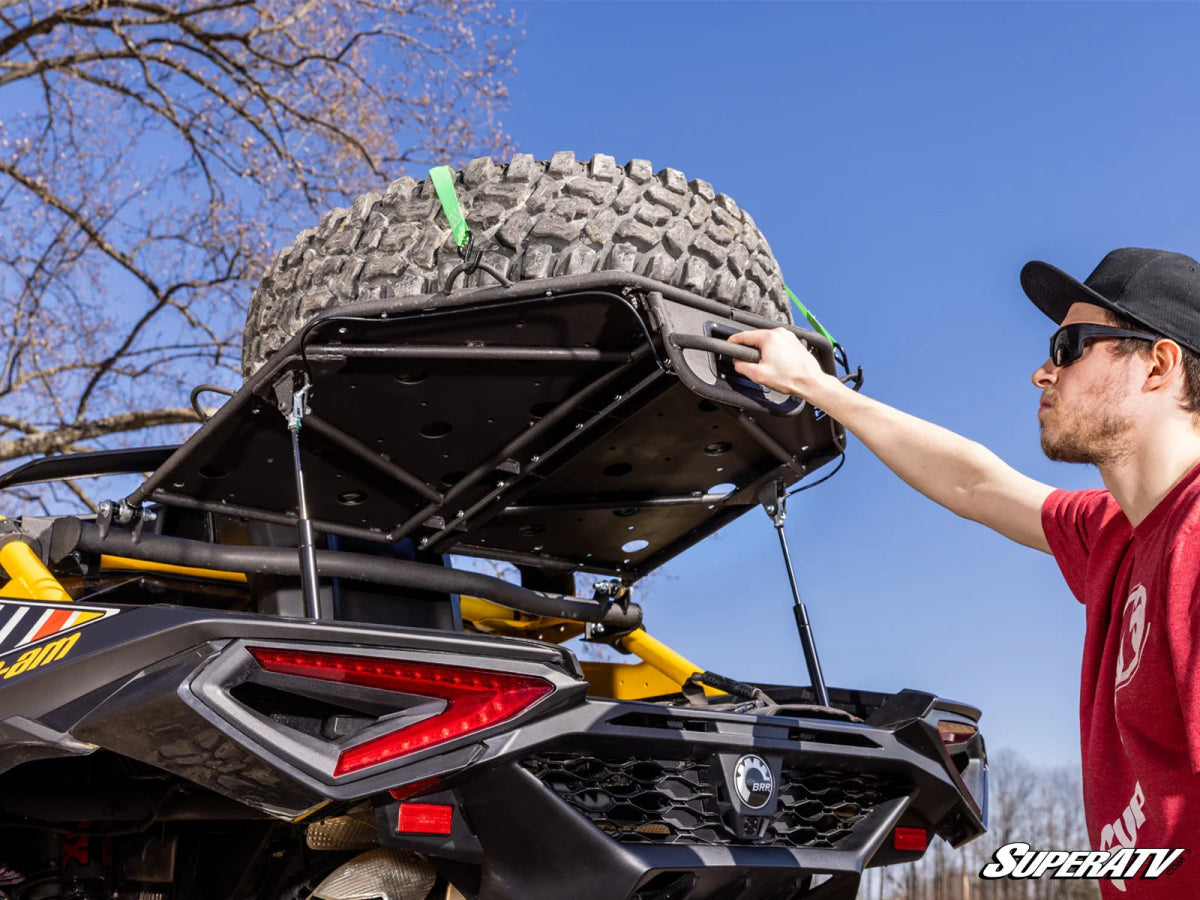 Can - Am Maverick R Cargo Rack Alpha | SuperATV - Rad UTV Parts