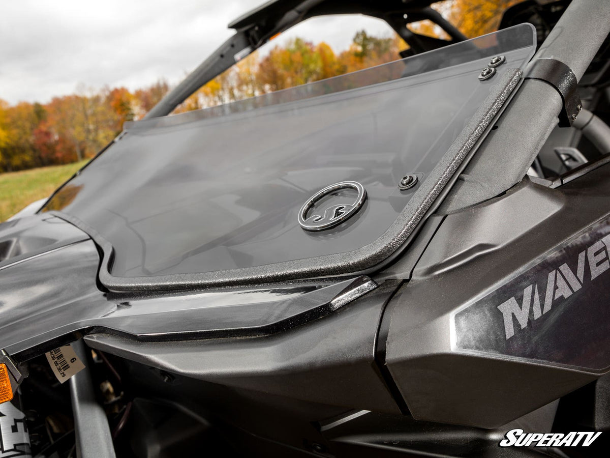 SuperATV Half Windshield for Can-Am Maverick R - image 4