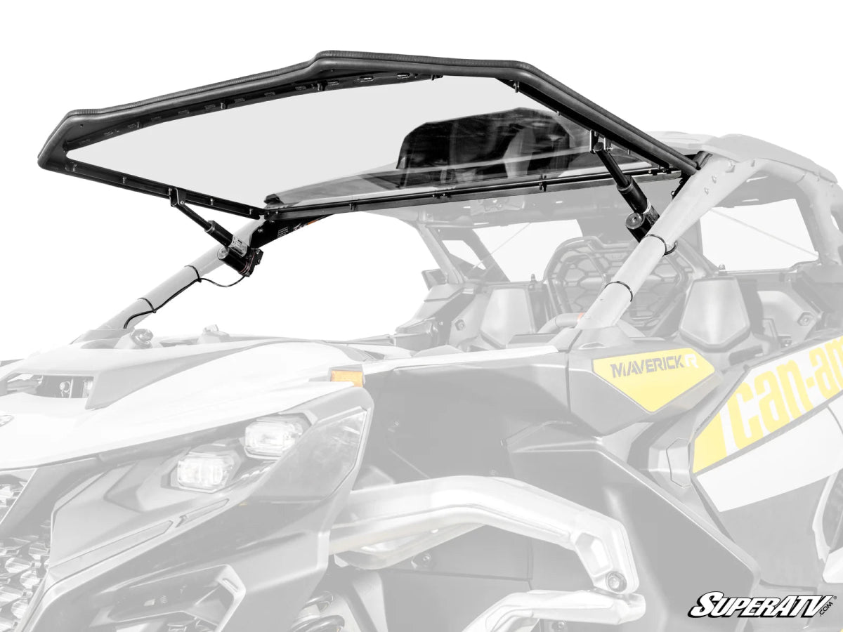 Can - Am Maverick R MaxDrive Power Flip Windshield - Rad UTV Parts