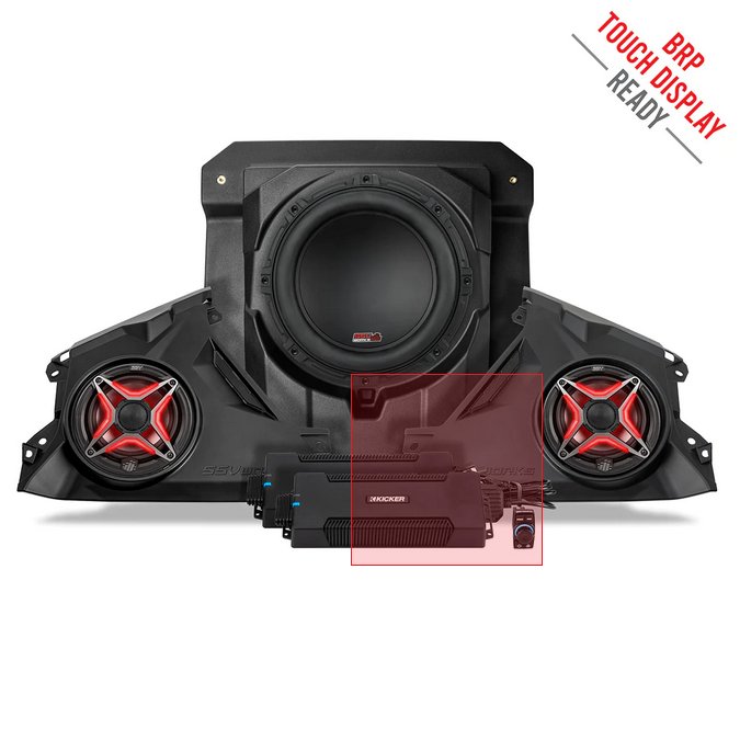 Can-Am Maverick R V-Spec 1650 Watt Speaker Systems | SSV Works - Rad UTV Parts