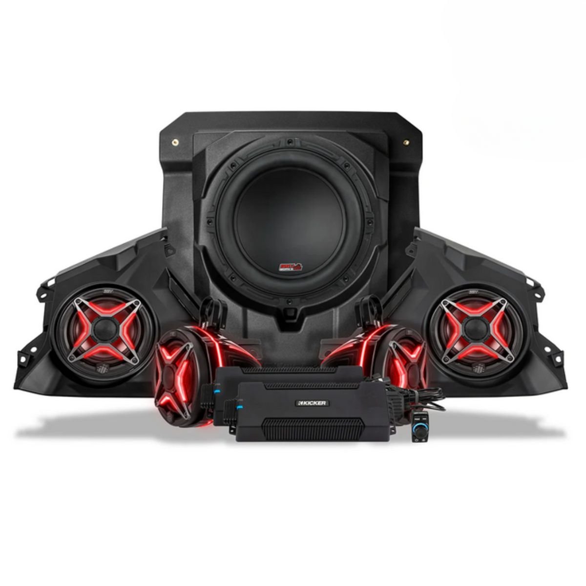 Can - Am Maverick R V - Spec 1650 Watt Speaker Systems | SSV Works - Rad UTV Parts