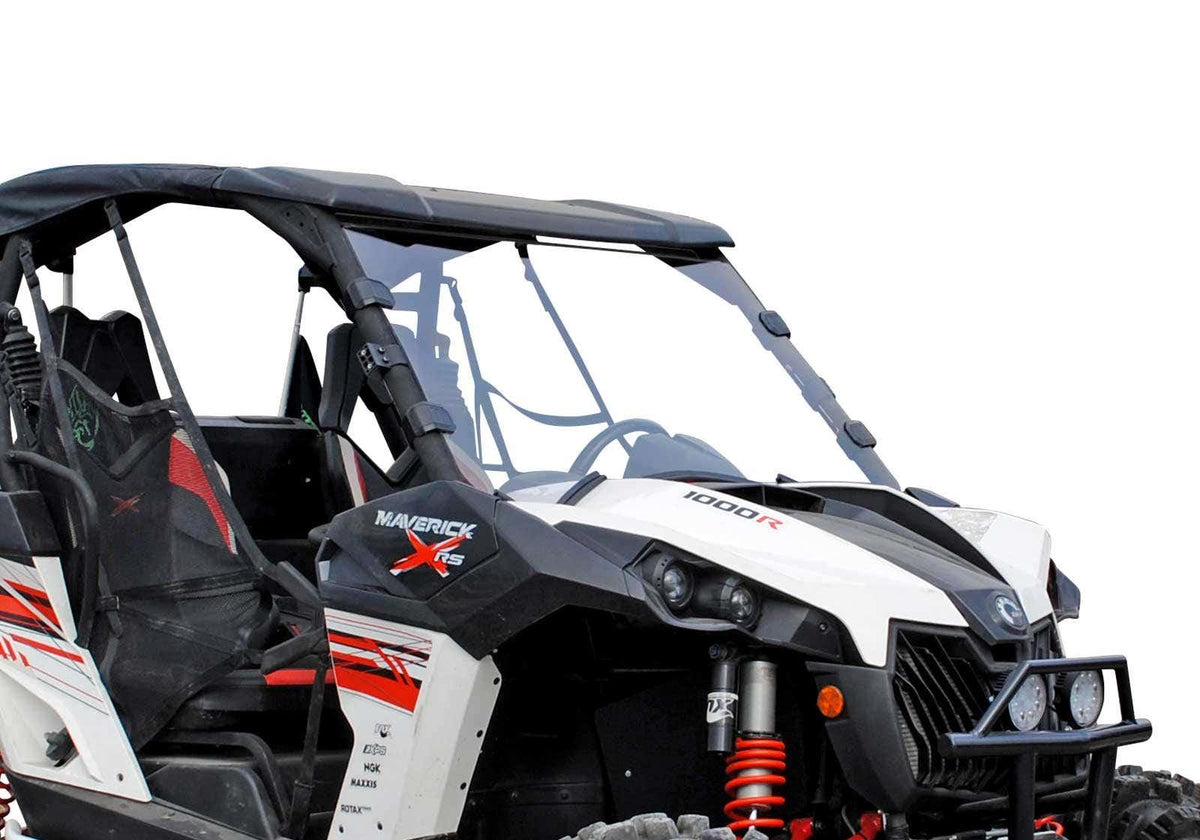 SuperATV Can-Am Maverick Scratch Resistant Full Windshield