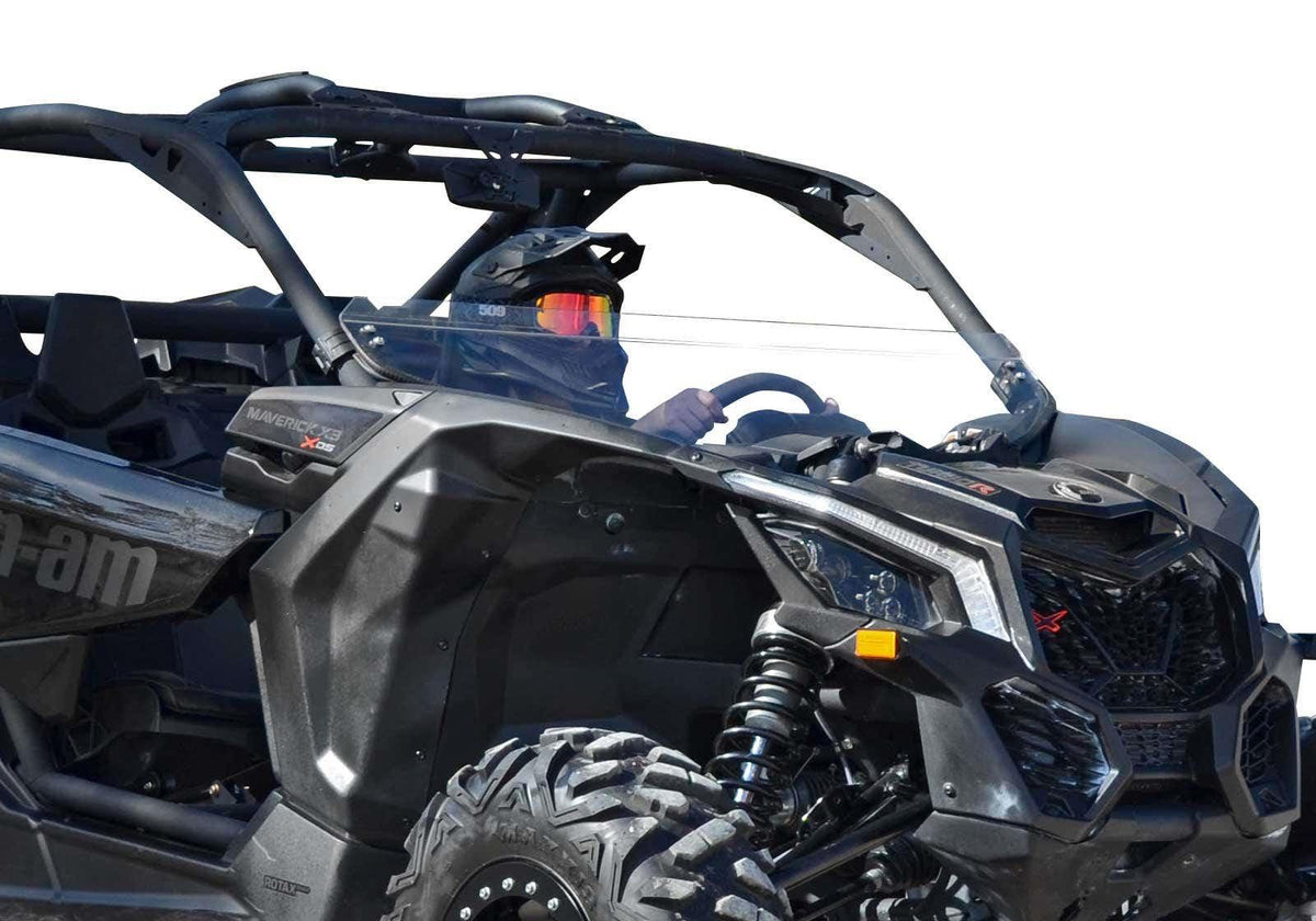 SuperATV Half Windshield for Can-Am Maverick X3