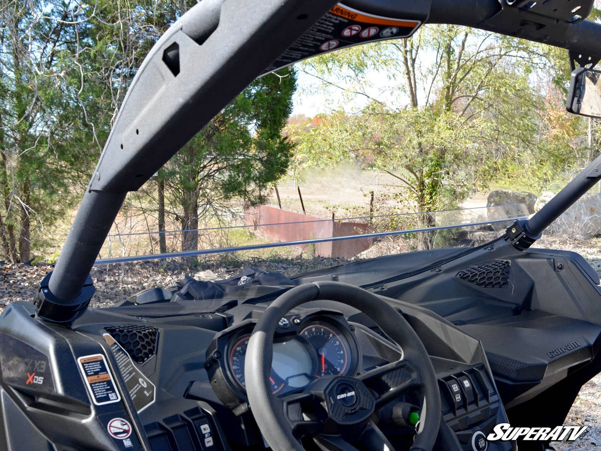 SuperATV Half Windshield for Can-Am Maverick X3 - image 6