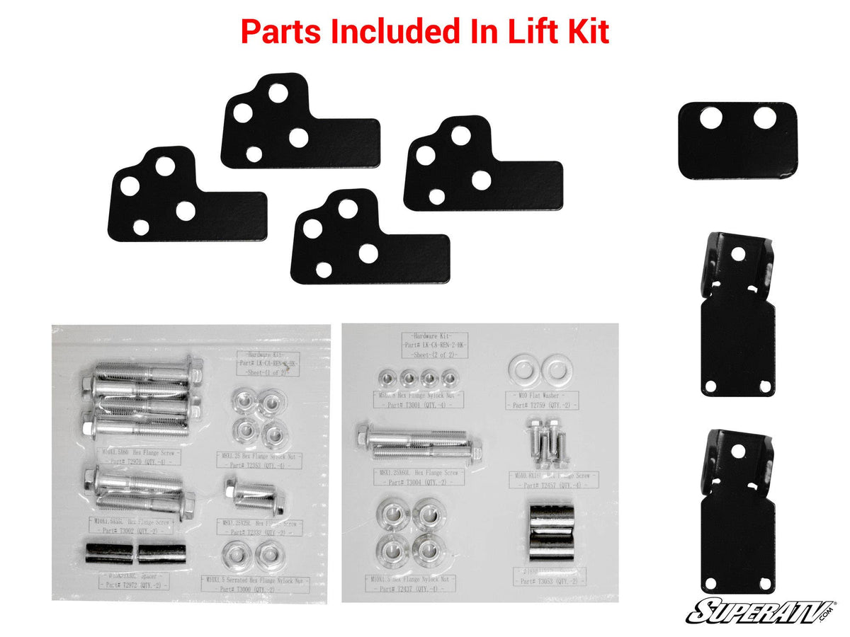 SuperATV Can-Am Renegade (Gen 1) 2in. Lift Kit - image 4