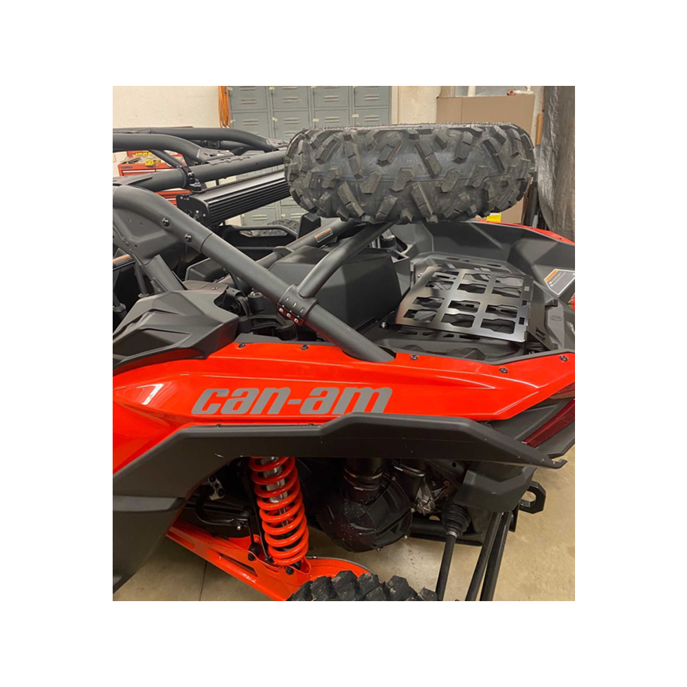 Can-Am Maverick X3 Spare Tire Carrier — Can-Am X3 Spare Tire Carrier AJK Offroad