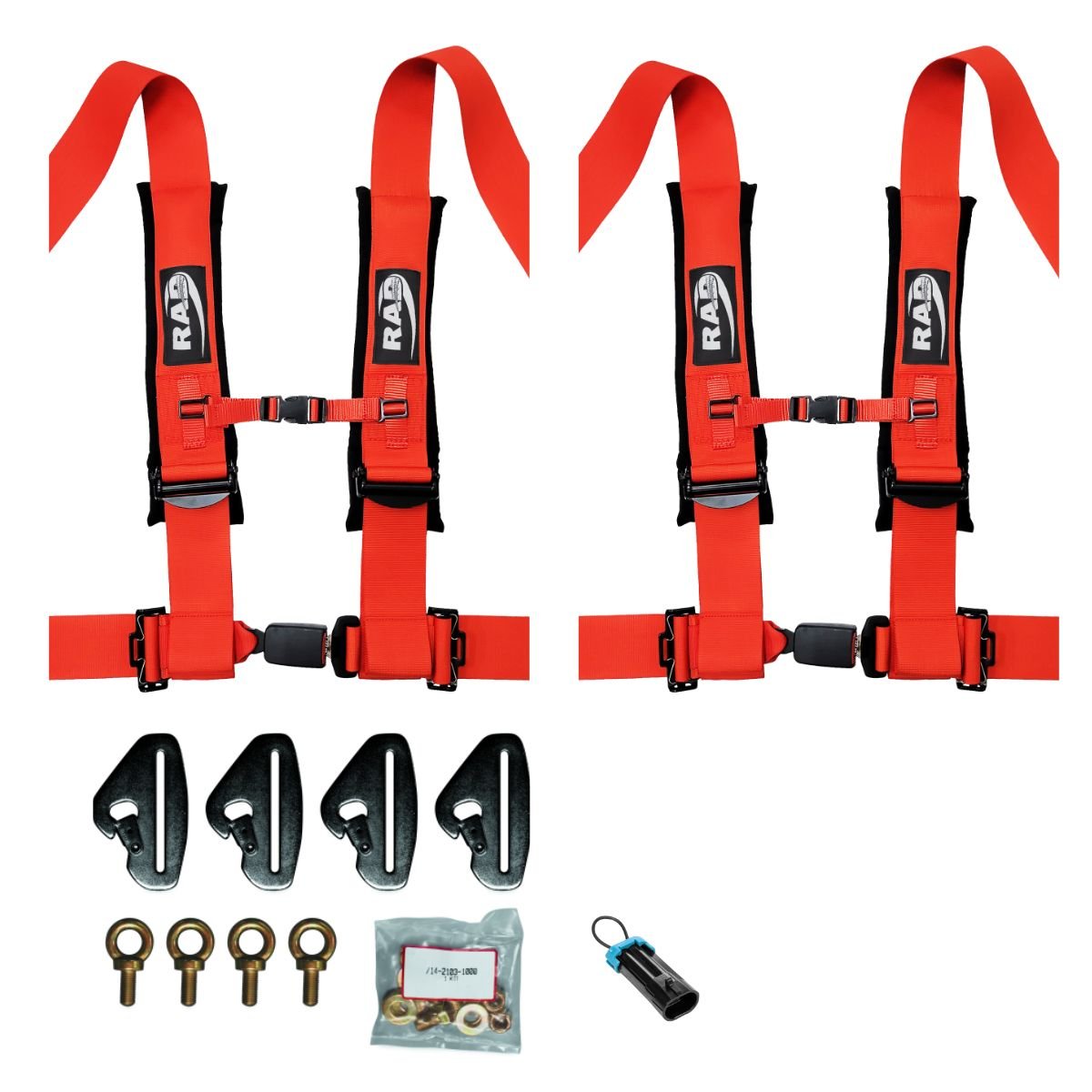 CAN - AM X3 4 - Point Harness Quick Release Auto Latch Harness Kit | Rad UTV Parts - Rad UTV Parts