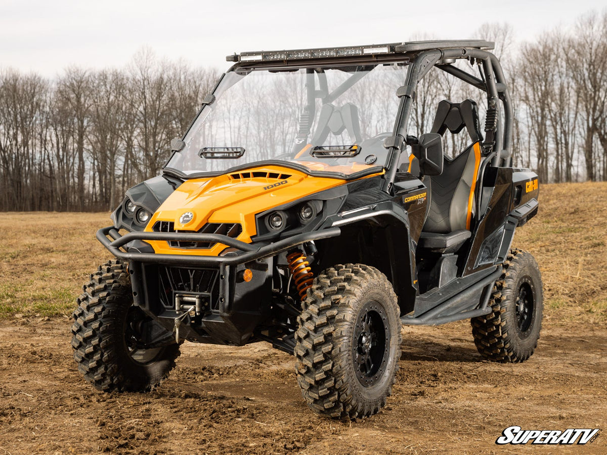 SuperATV Vented Full Windshield for Can-Am Commander - image 14