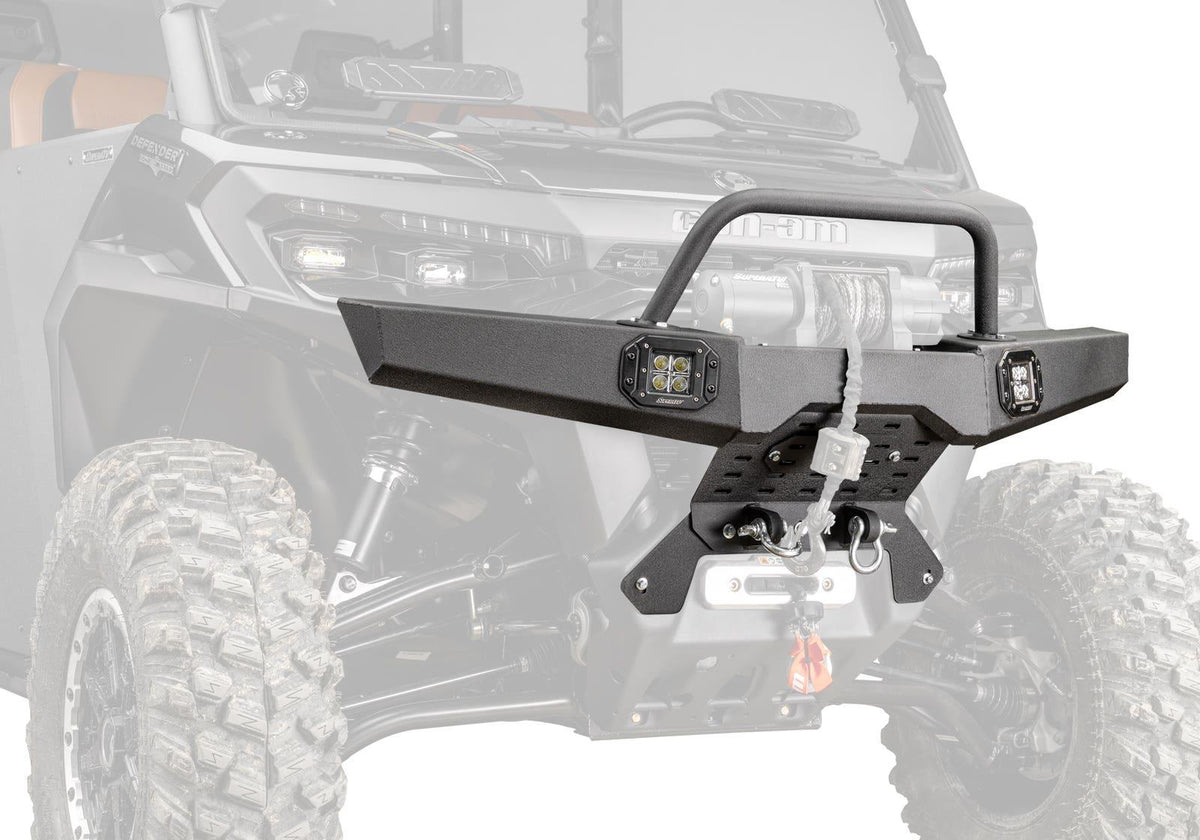 SuperATV HD11 Winch-Ready Front Bumper for Can-Am Defender - image 13