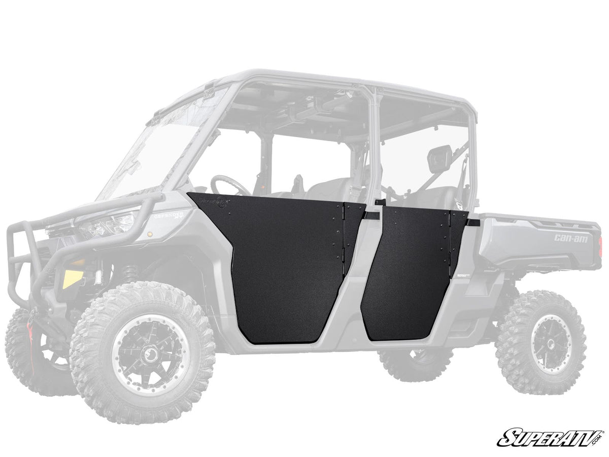 SuperATV HD8 MAX HDPE Half Doors for Can-Am Defender - image 2