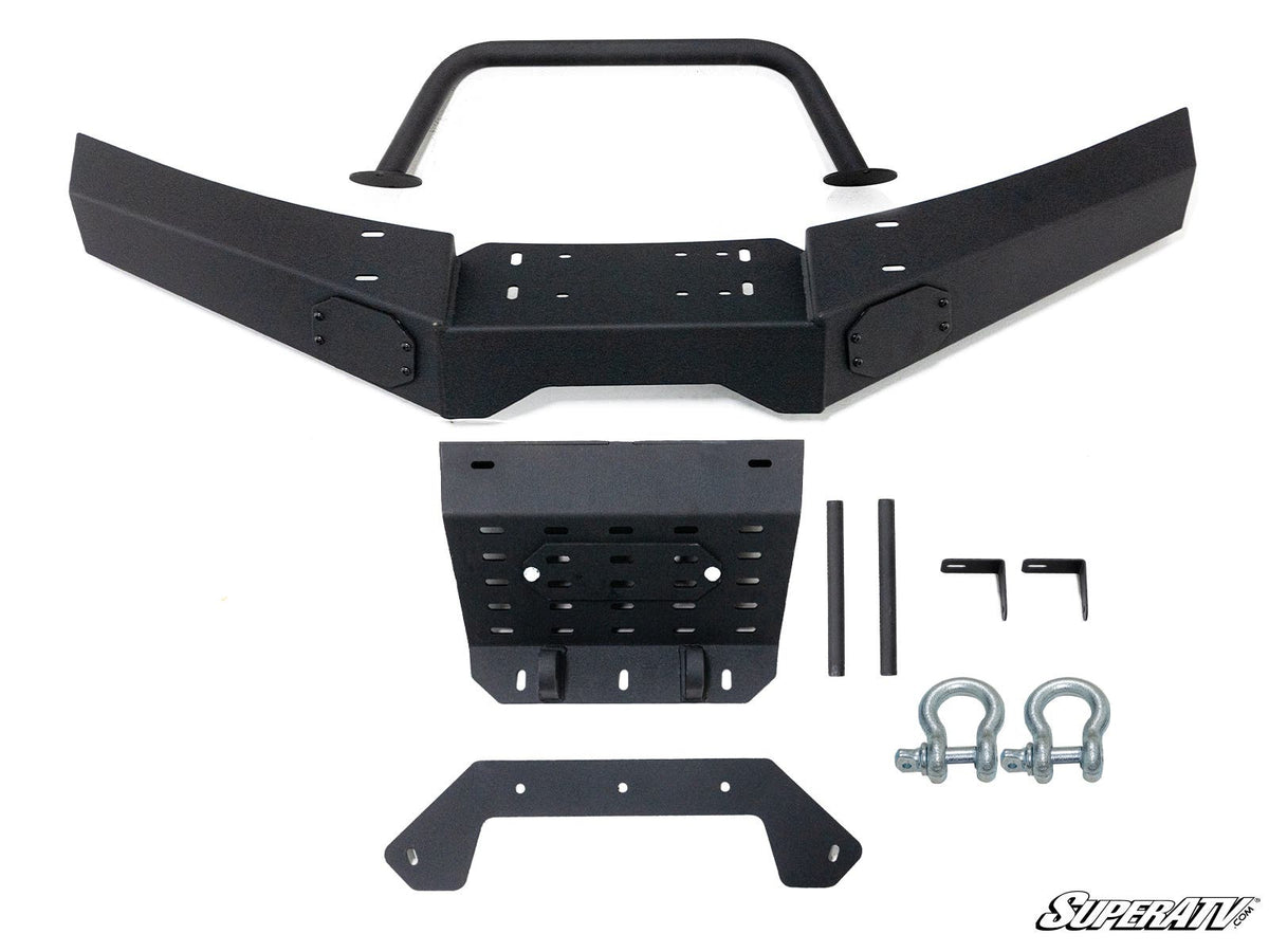 SuperATV HD10 Winch-Ready Front Bumper for Can-Am Defender - image 6