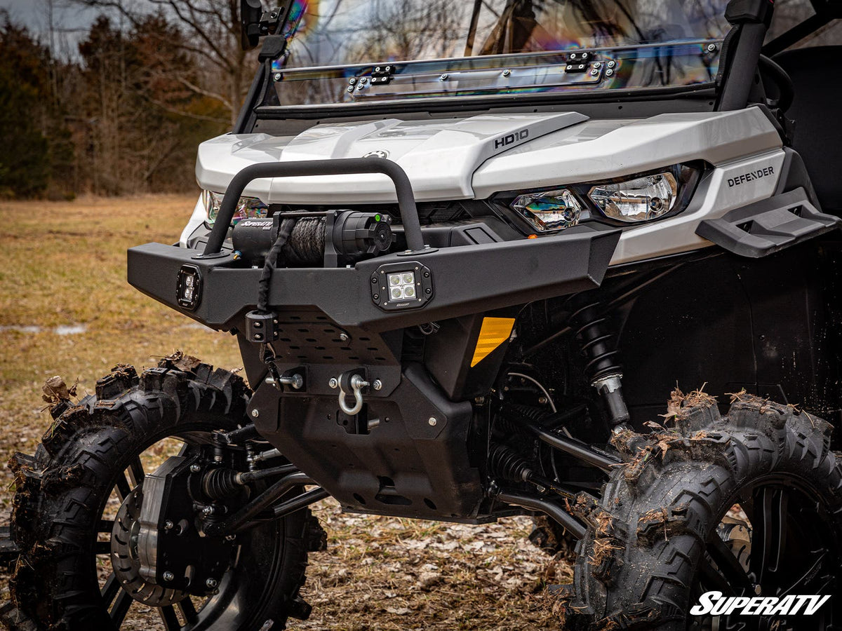 SuperATV HD9 Winch-Ready Front Bumper for Can-Am Defender - image 14