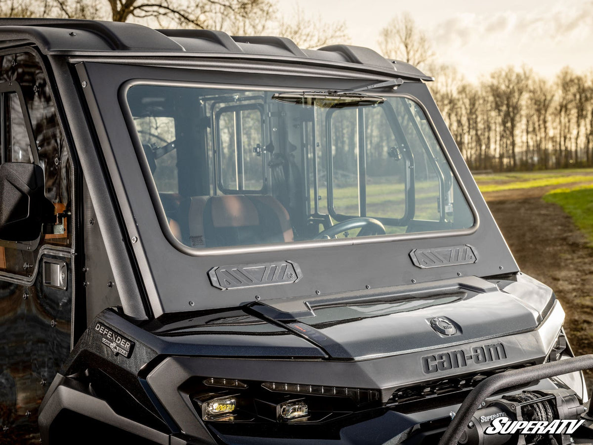 SuperATV HD11 Glass Windshield for Can-Am Defender - image 5