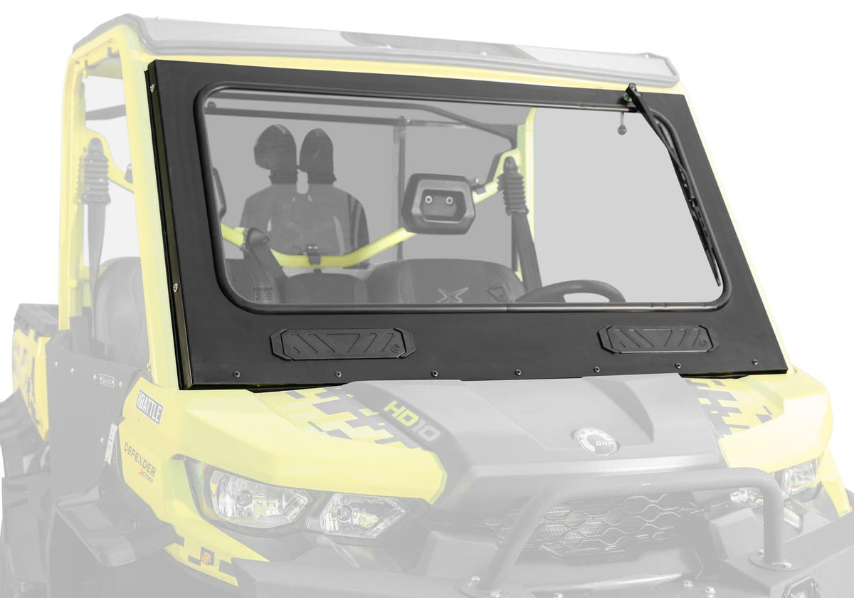 SuperATV HD5 Glass Windshield for Can-Am Defender