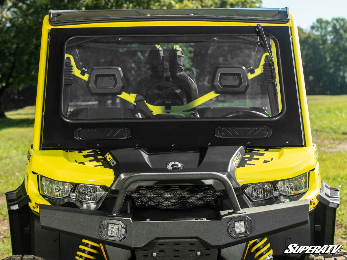 SuperATV HD9 Glass Windshield for Can-Am Defender - image 2