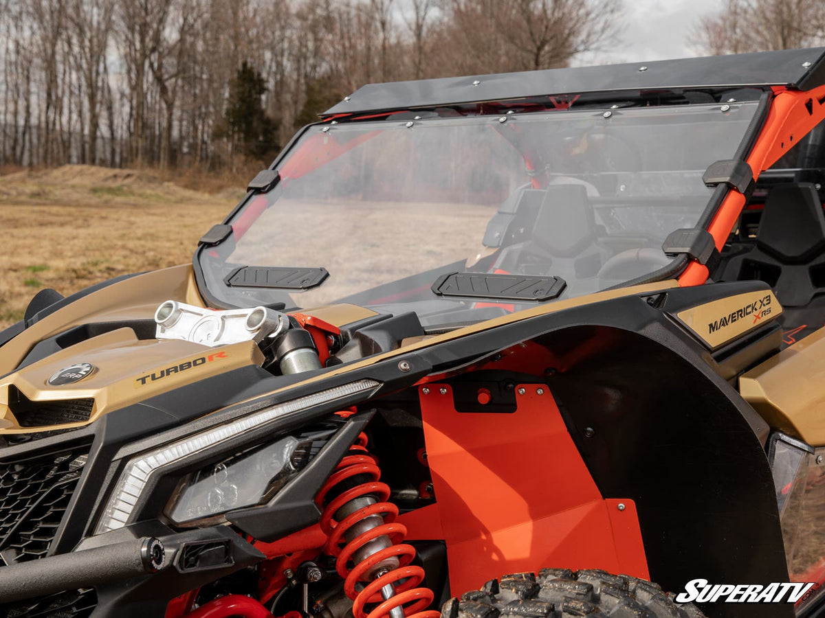 SuperATV Vented Full Windshield for Can-Am Maverick X3 - image 16