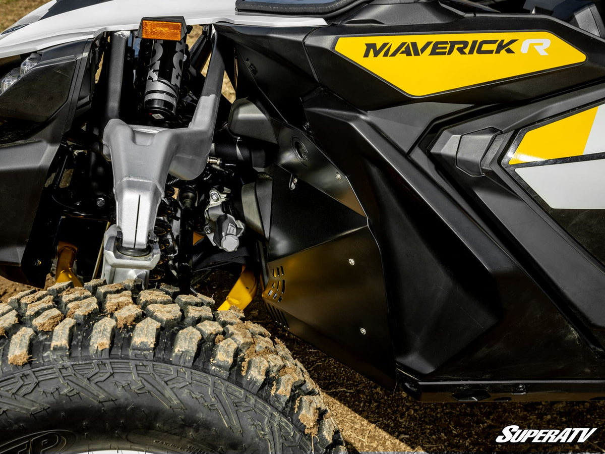 SuperATV Front Inner Fender Guards for Can-Am Maverick R - image 3