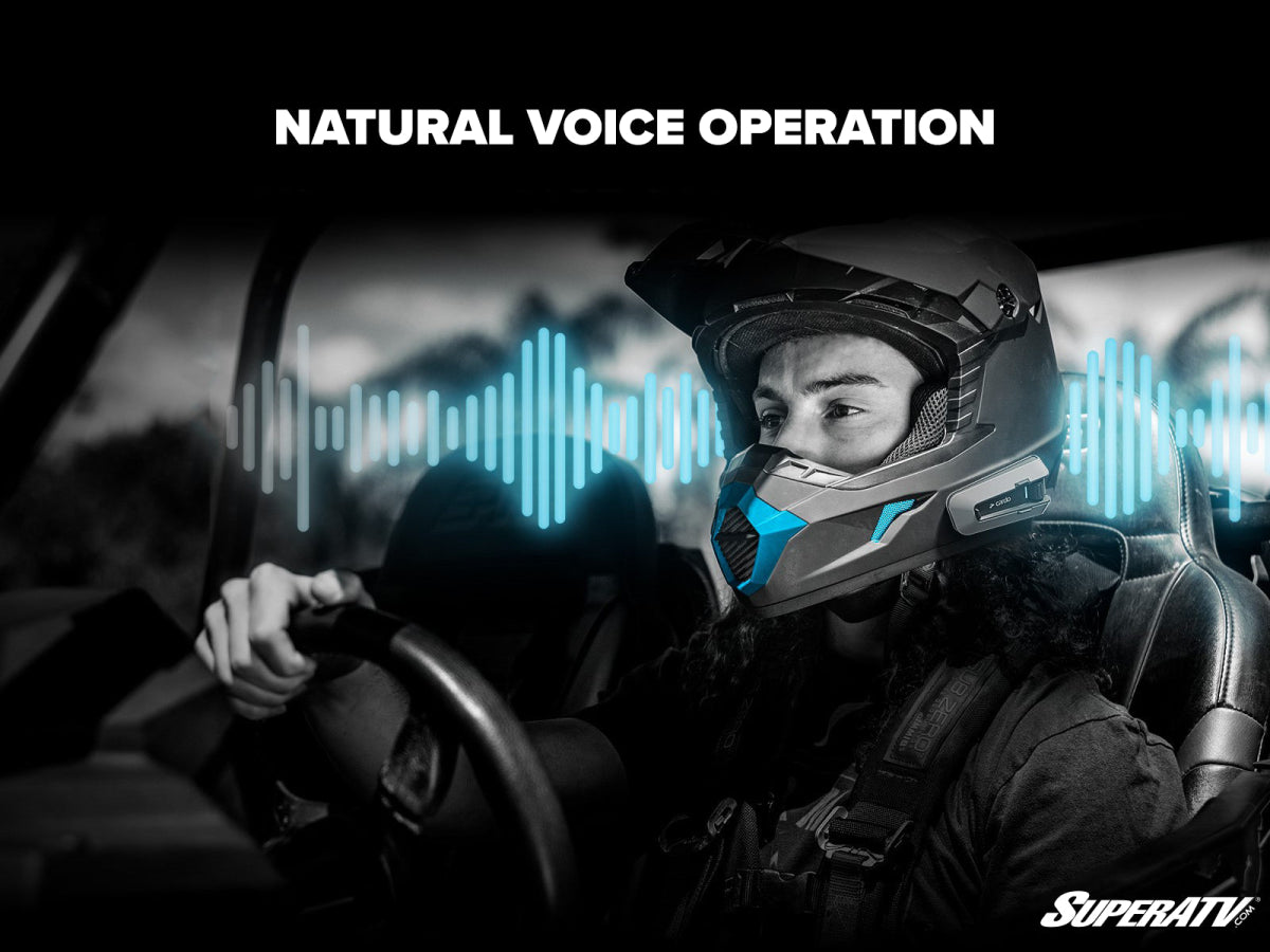 Cardo Packtalk Edge Bluetooth Intercom - Rad UTV Parts