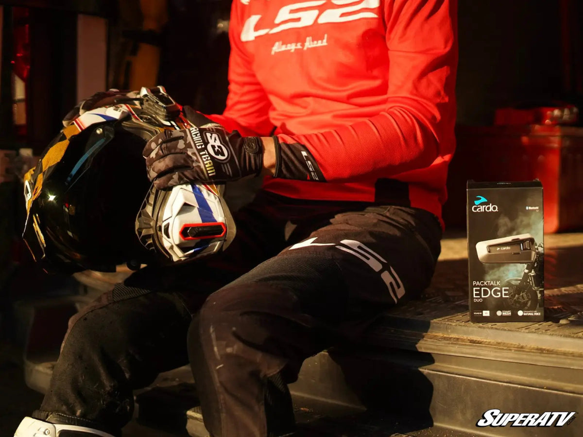 Cardo Packtalk Edge Bluetooth Intercom - Rad UTV Parts