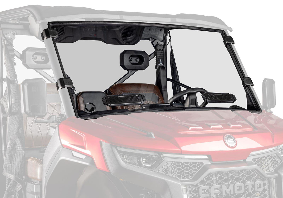 SuperATV CFMOTO UForce U10 Pro Vented Full Windshield