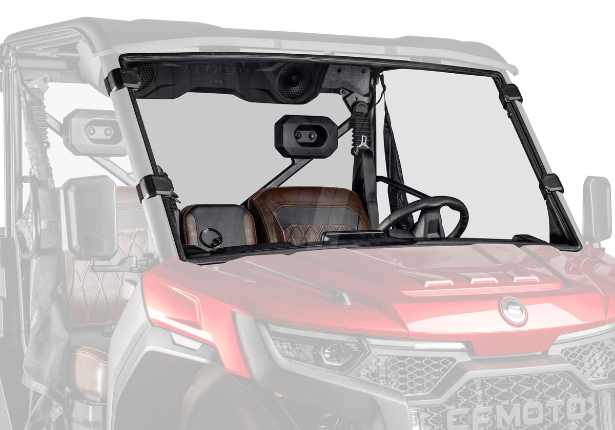 SuperATV CFMOTO UForce U10 Pro Scratch-Resistant Full Windshield