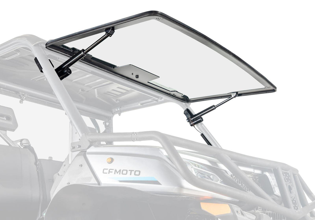 SuperATV MaxDrive Power Flip Glass Windshield for CFMOTO UForce 1000 - image 13
