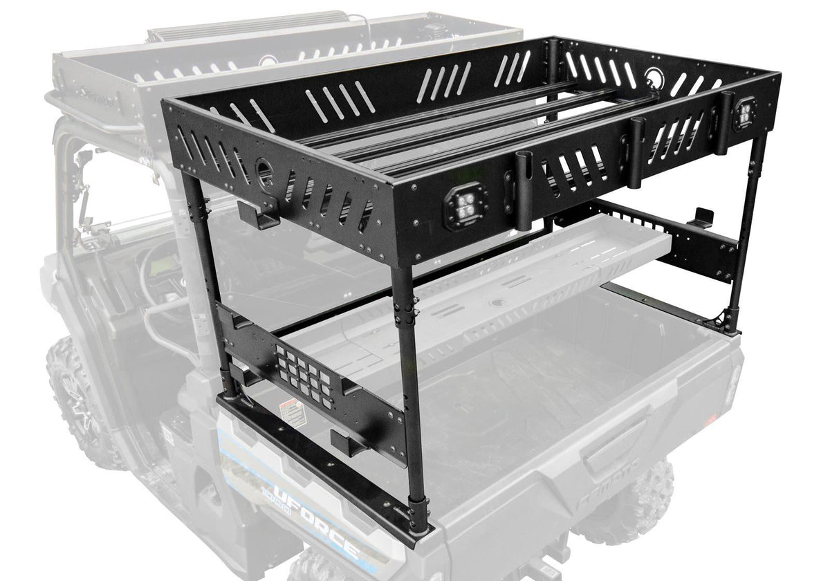 SuperATV Outfitter Bed Rack for CFMOTO UForce 1000