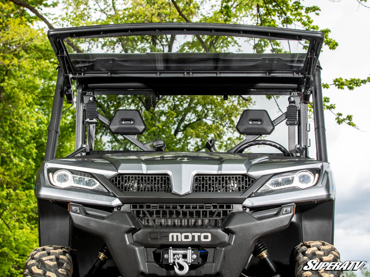 SuperATV MaxDrive Power Flip Windshield for CFMOTO UForce 1000 - image 3