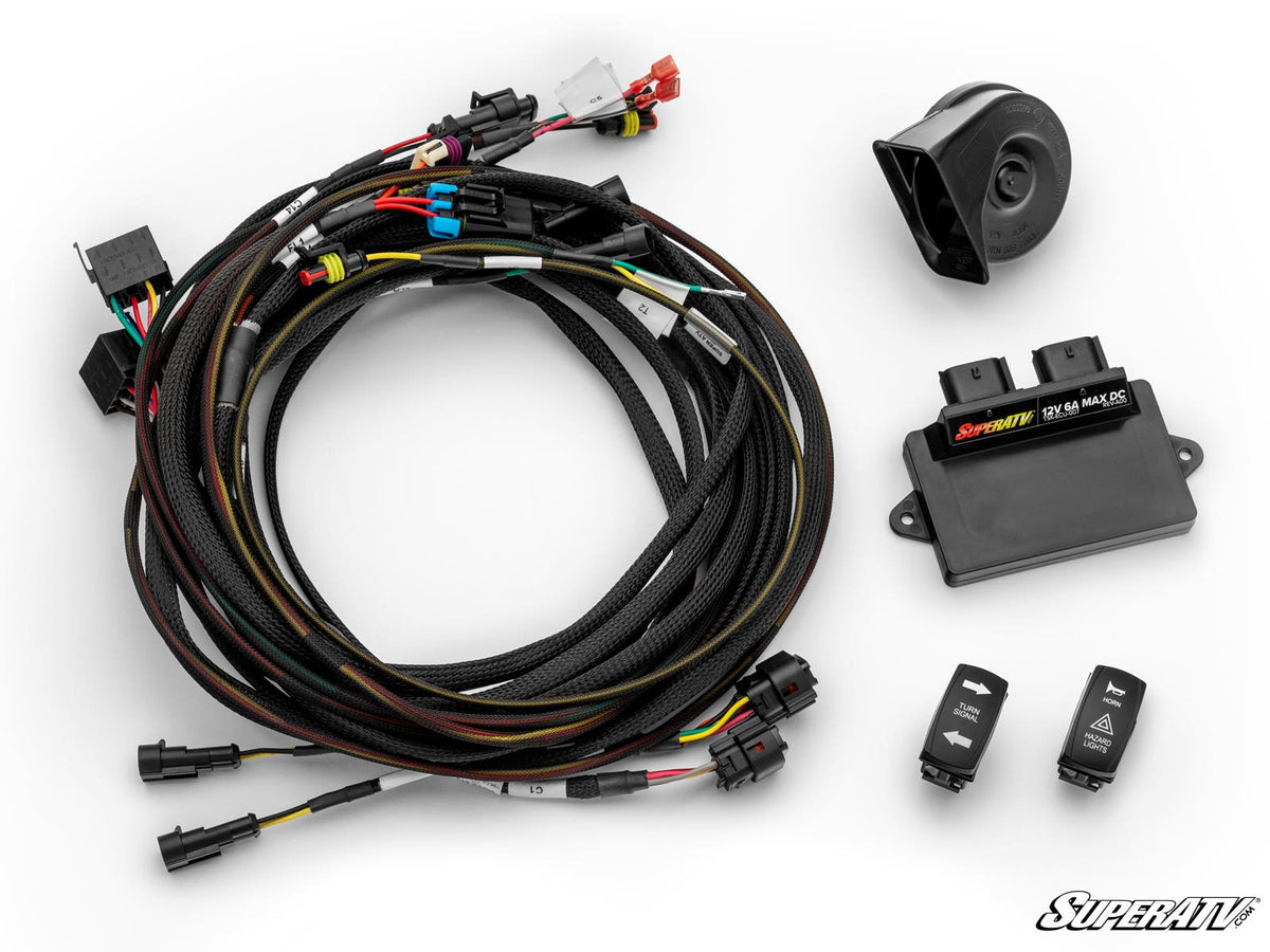 SuperATV Deluxe Self-Canceling Turn Signal Kit for CFMOTO UForce 800 - image 20