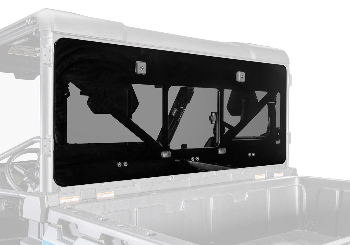 SuperATV Glass Sliding Rear Windshield for CFMOTO UForce 1000