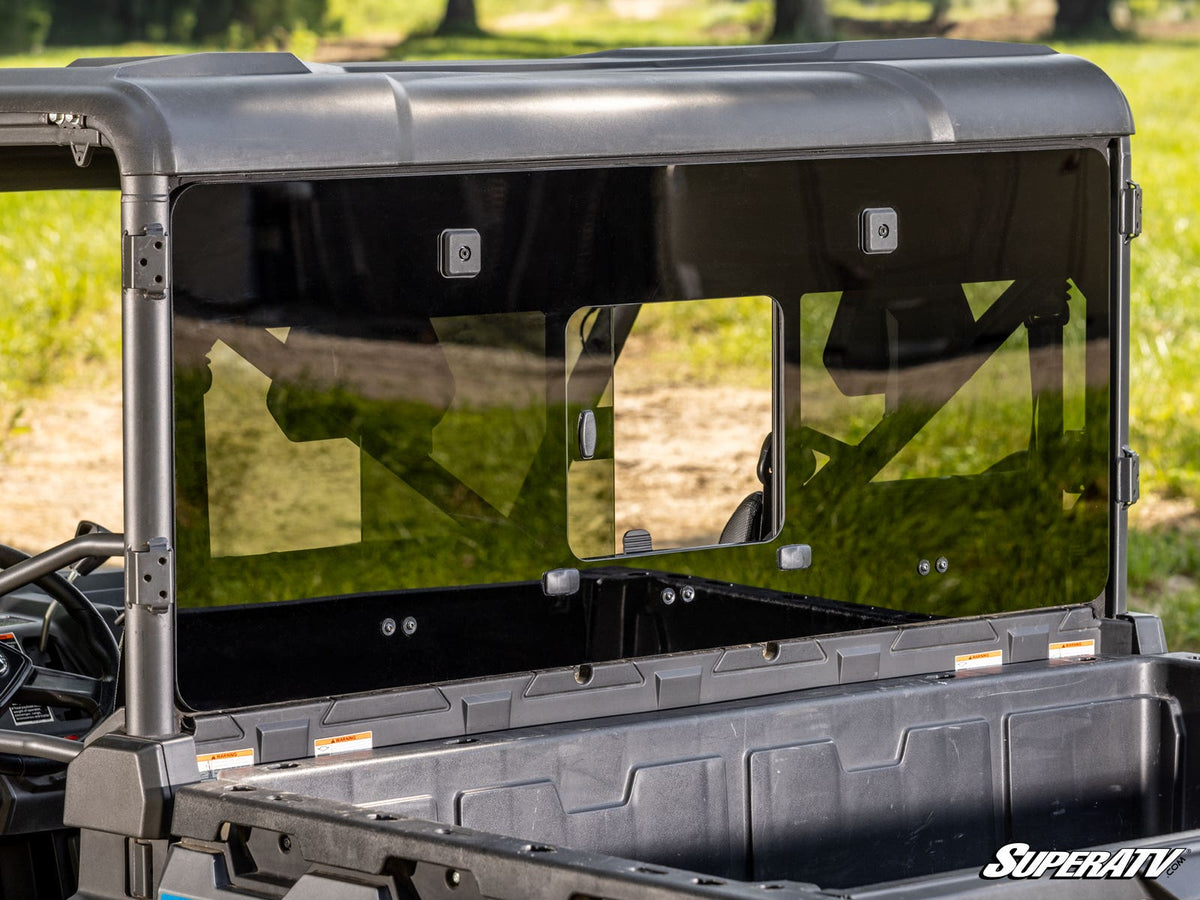 SuperATV Glass Sliding Rear Windshield for CFMOTO UForce 1000 - image 4