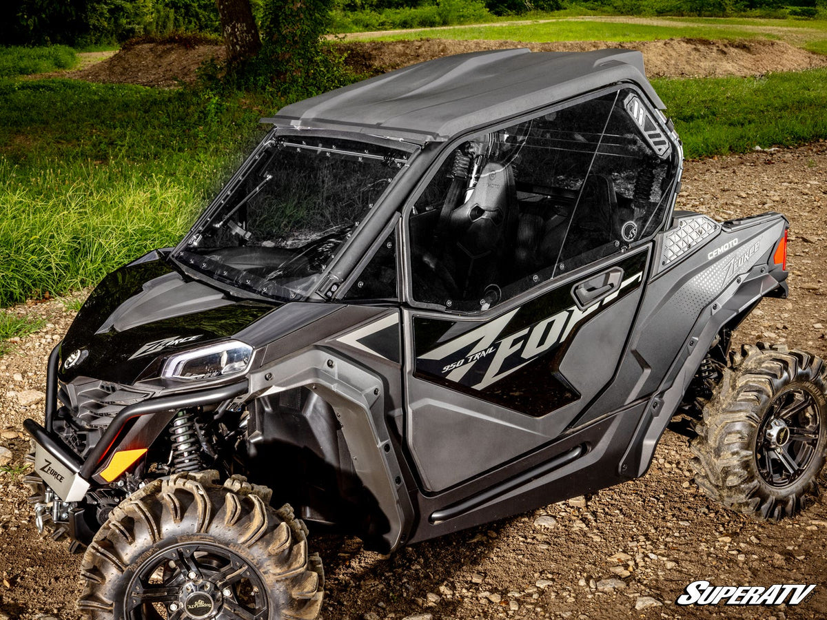 SuperATV Hard Cab Enclosure Upper Doors for CFMOTO ZForce 800 Trail - image 5