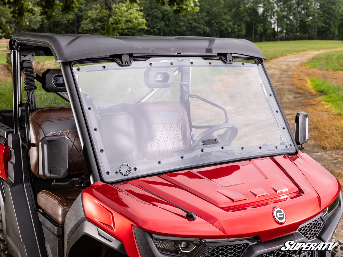 SuperATV CFMOTO UForce U10 Pro Scratch-Resistant Flip Windshield - image 4