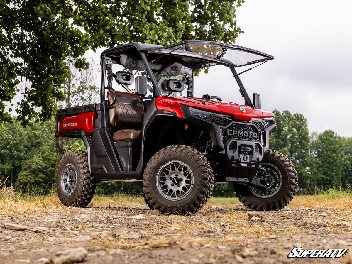 SuperATV CFMOTO UForce U10 Pro Scratch-Resistant Flip Windshield - image 3