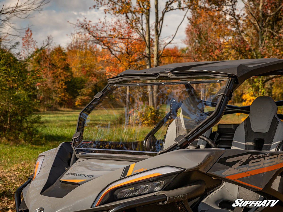 SuperATV Scratch Resistant Full Windshield for CFMOTO ZForce 950 - image 2