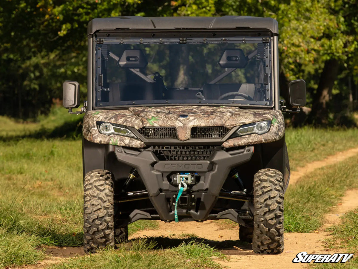 CFMOTO UForce 1000 Scratch Resistant Flip Windshield - Rad UTV Parts