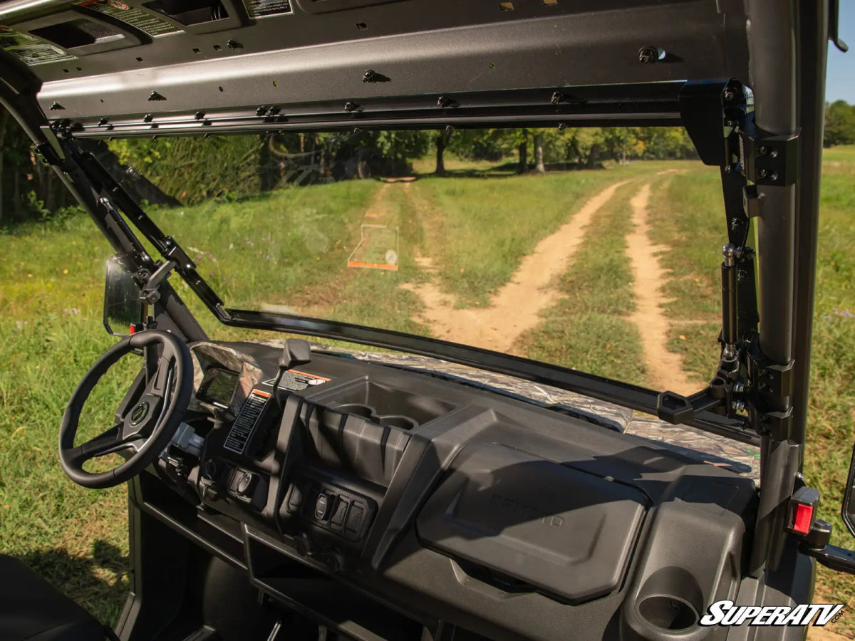 CFMOTO UForce 1000 Scratch Resistant Flip Windshield - Rad UTV Parts