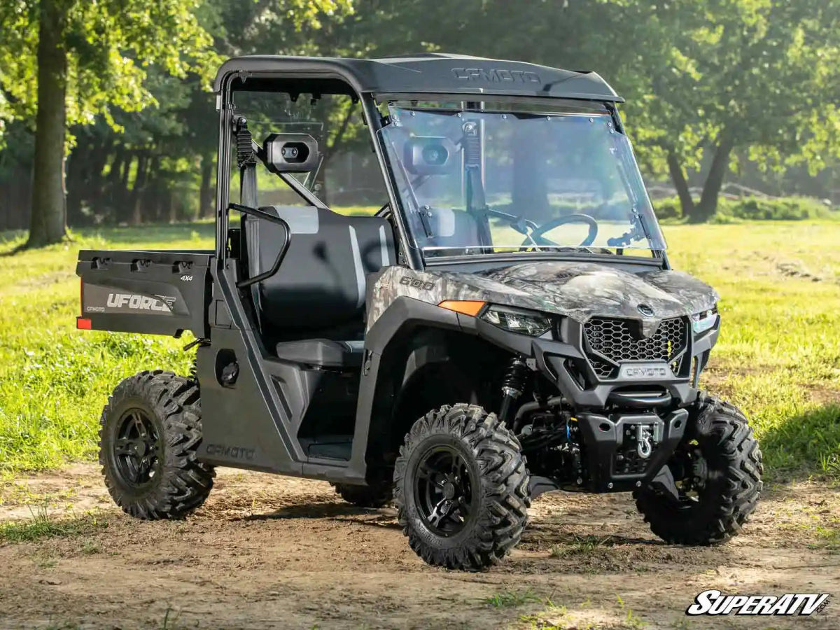 CFMOTO UForce 600 Scratch Resistant Flip Windshield | SuperATV - Rad UTV Parts