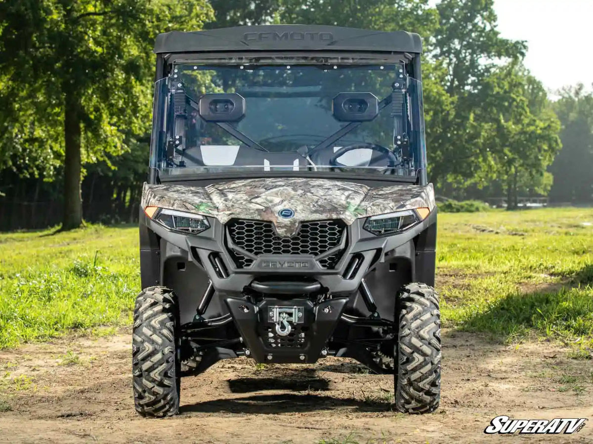 CFMOTO UForce 600 Scratch Resistant Flip Windshield | SuperATV - Rad UTV Parts