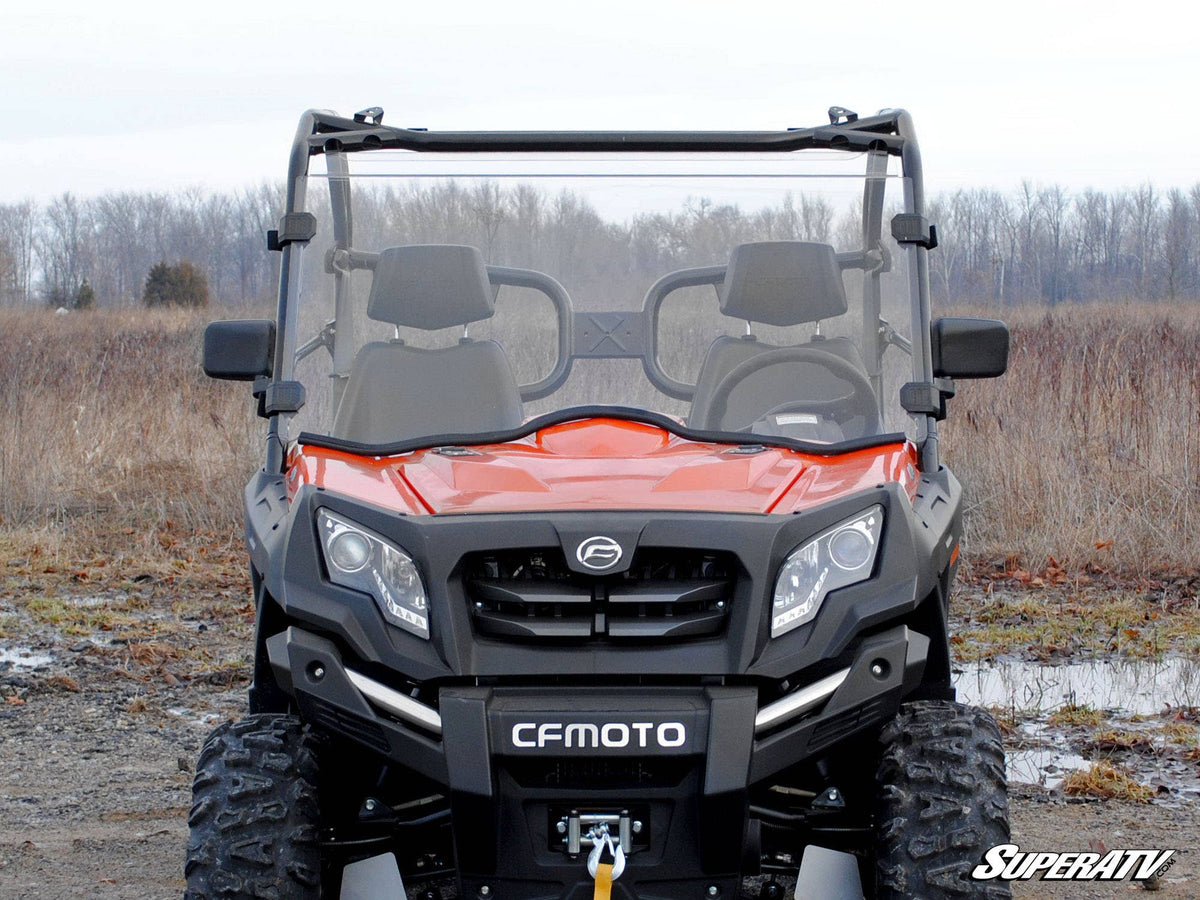 SuperATV Scratch-Resistant Full Windshield for CFMOTO UForce 800 - image 2