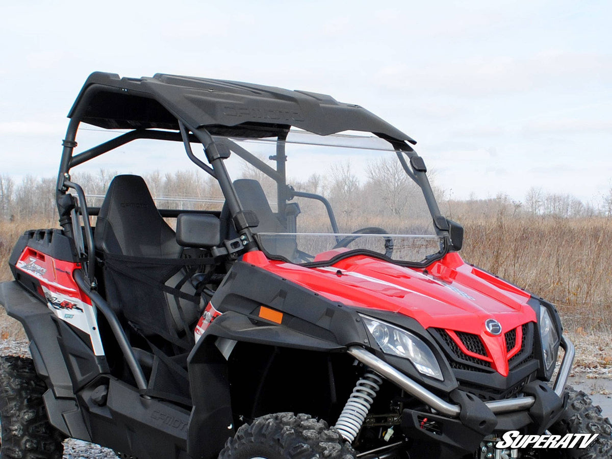 SuperATV Scratch Resistant Full Windshield for CFMOTO ZForce 1000 - image 5