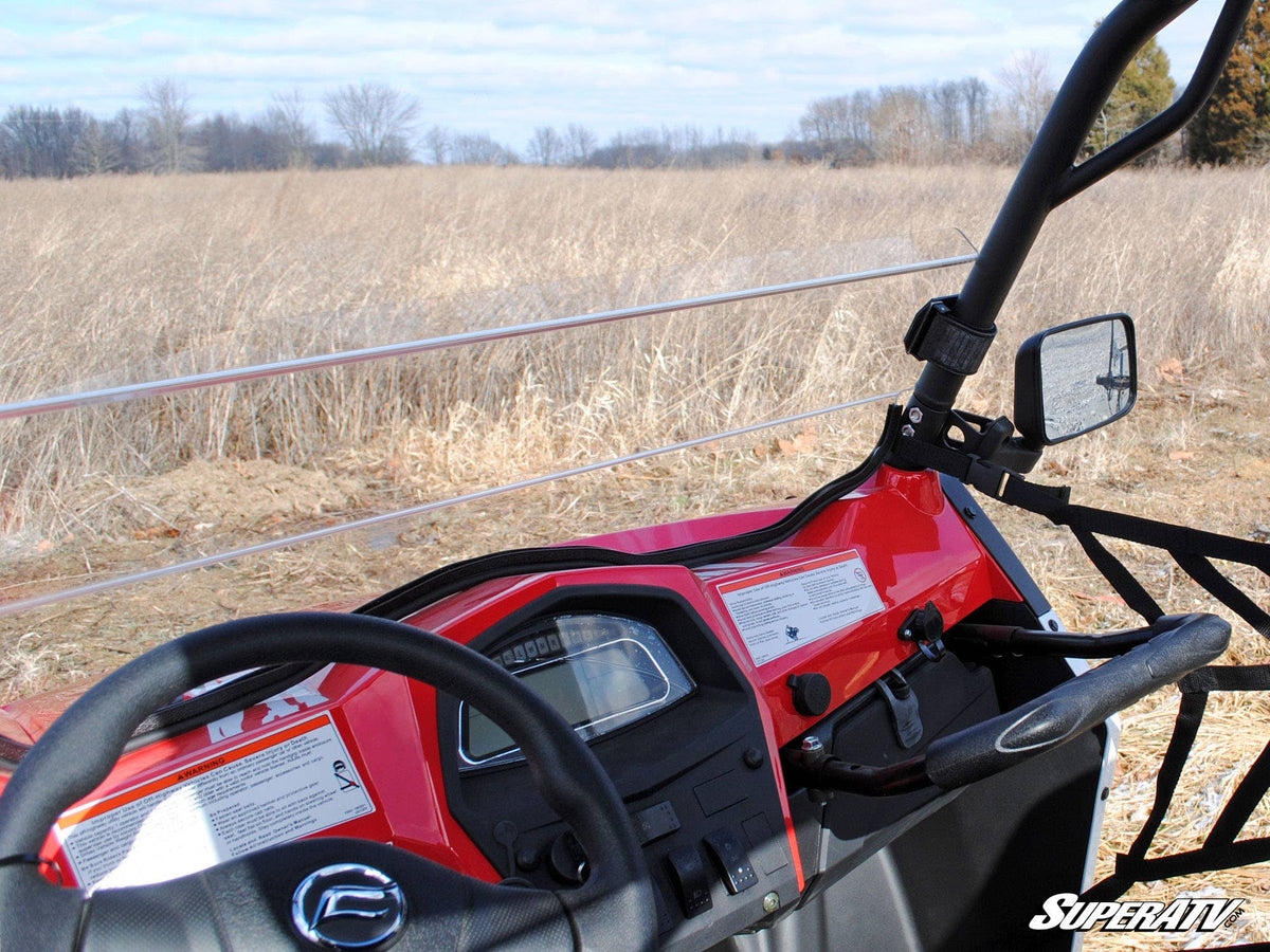 SuperATV Scratch-Resistant Half Windshield for CFMOTO ZForce 500 - image 5