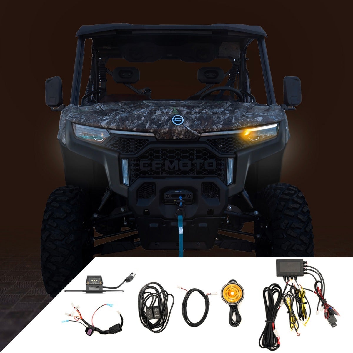 CFMoto U10 '24-'25 Factory Blinker Auto Cancel Turn Signal Kit