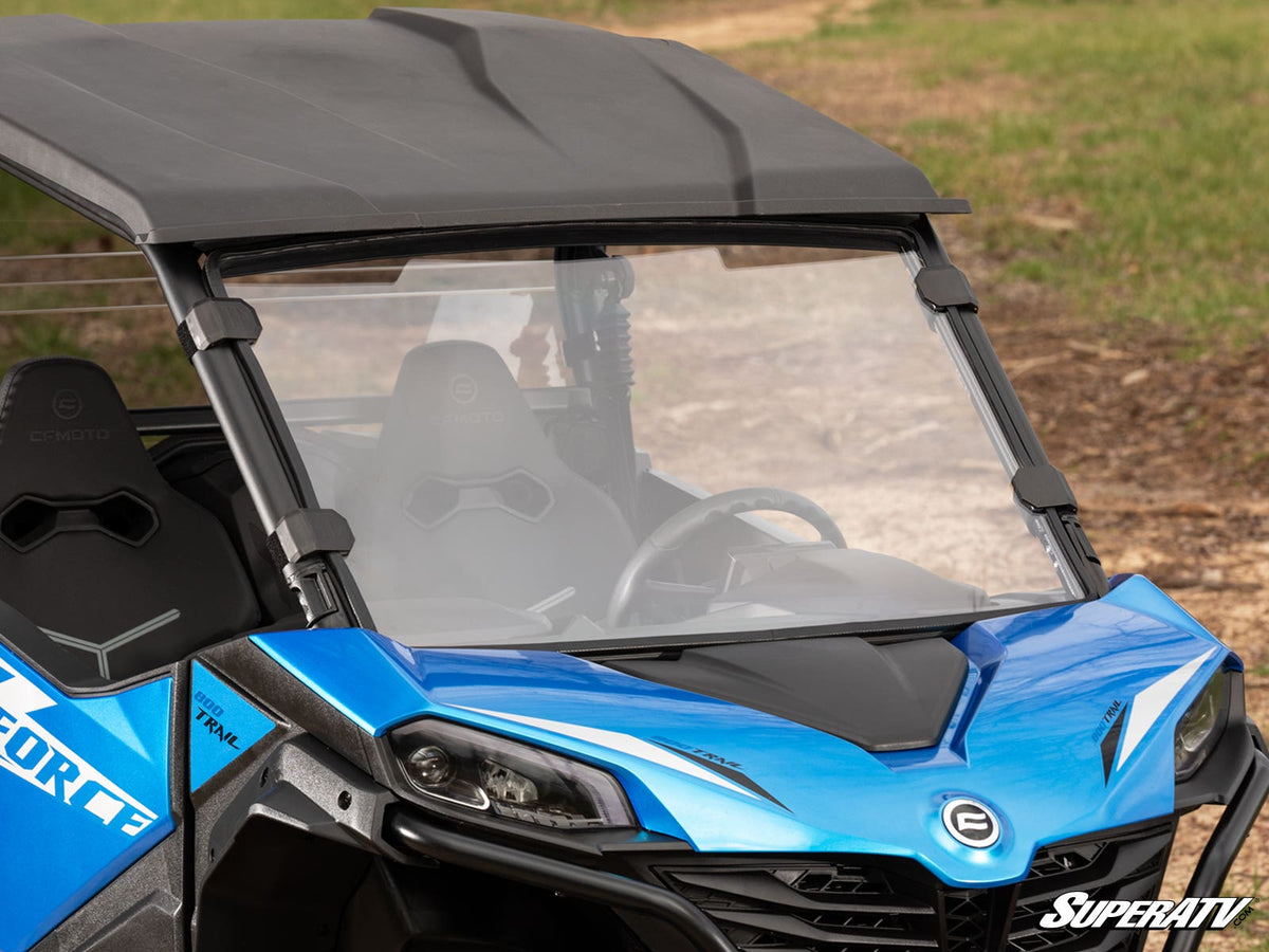 SuperATV Scratch Resistant Full Windshield for CFMOTO ZForce 800 Trail - image 3