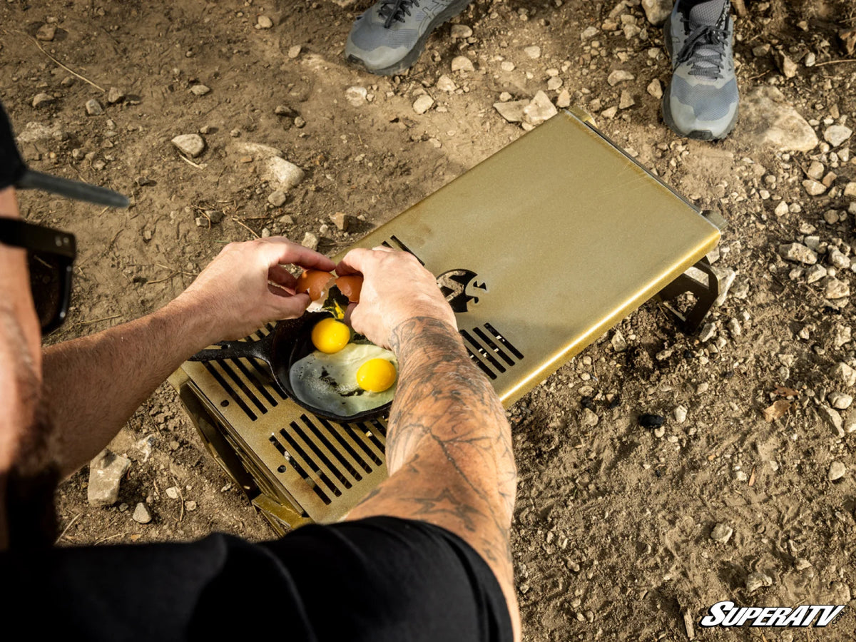 Collapsible Fire Pit and Grill | SuperATV - Rad UTV Parts