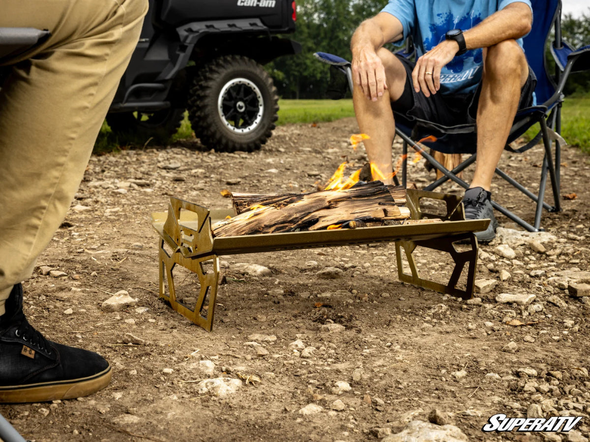 Collapsible Fire Pit and Grill | SuperATV - Rad UTV Parts